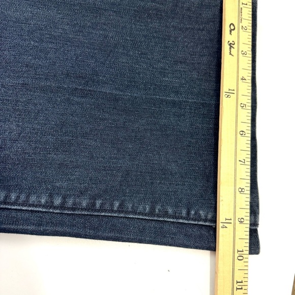 Banana Republic Flare Jeans Dark Wash Low Rise Wide Leg Women’s Sz 4 Y2K Hipster - Picture 10 of 12